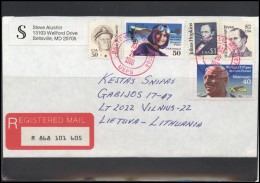 USA 131 Cover Air Mail Postal History Personalities Aviation Women - Postal History