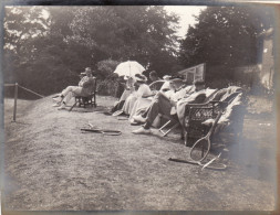 Photo August 1904 KESSINGLAND - Tennis Tournament (A133) - Andere & Zonder Classificatie