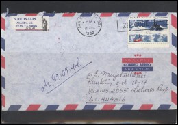 USA 147 Cover Air Mail Postal History Antarctic Treaty - Marcophilie