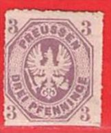 MiNr.19a X Altdeutschland Preussen - Ungebraucht