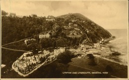 N°418 PPP 347 LYNTON AND LYNMOUTH GENERAL VIEW - Lynmouth & Lynton