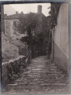 Foto Ottobre 1904 Lago Di LUGANO, GANDRIA - Una Strada (A133) - Gandria 