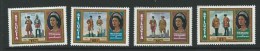 St. Lucia 1978 QE II Coronation 25th Ann Dress Uniforms Queen Royals Famous People Stamps MNH Michel 436-439 Sc 438-442 - St.Lucia (...-1978)