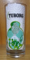 AC - TUBORG BEER GLASS # 1 FROM TURKEY RARE TO FIND - Birra