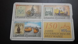 Austria-(f507)-WIPA-eventblock-(005l)-(ats5---0.36€)-tirage-6.000+1card Prepiad Free - Stamps & Coins