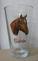 AC - GIDRAN Gidran Hungarian Anglo-Arab HORSE ILLUSTRATED GLASS FROM TURKEY - Otros & Sin Clasificación