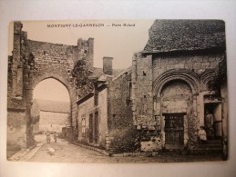 Carte Postale Montigny Le Gannelon Porte Roland (non Circulée) - Montigny-le-Gannelon