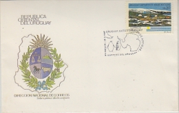 Uruguay 1987 Antarcrtic Base Artigas 1v FDC (27030) - Bases Antarctiques
