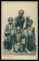 ANGOLA- MONDOMBE - COSTUMES - Pae E Filhos( Ed. Eduardo Osório Nº 373) Carte Postale - Angola