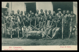 ANGOLA-  CATUMBELLA -  COSTUMES -  Grupo De Gentio ( Ed. Eduardo Osório Nº 374) Carte Postale - Angola