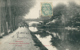 54 FROUARD / Le Canal De La Marne-au-Rhin, Un Lavoir / - Frouard