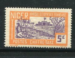 NIGER- Taxe Y&T N°11- Neuf Avec Charnière * - Unused Stamps