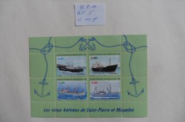 S.P.M :Saint Pierre Et Miquelon :Bloc Feuillet N°5 Neuf - Blocks & Kleinbögen