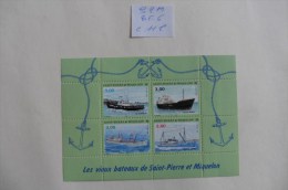 S.P.M :Saint Pierre Et Miquelon :Bloc Feuillet N°5 Neuf - Blokken & Velletjes