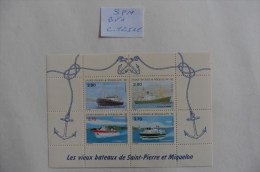 S.P.M :Saint Pierre Et Miquelon :Bloc Feuillet N°4 Neuf - Blocks & Sheetlets