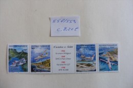 Polynésie Française :Bande  N° 556 /559  Neuve - Blocks & Kleinbögen