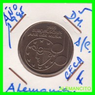 ALEMANIA REPÚBLICA FEDERAL – BRD  5 DM  CONMEMORATIVA C0PPER NICKEL   (AÑO 1985) CECA -F - 5 Marcos