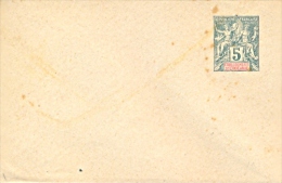 French Oceania Postal Stationery Cover 5 Cent. - Nuevos