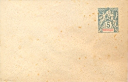 Martinique Postal Stationery Cover 5 Cent. - Neufs