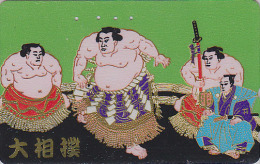 Télécarte JAPON LAQUE & OR / 110-011 - Sport - SUMO - LACQUER & GOLD JAPAN Phonecard - LACK TK -  250 - Sport