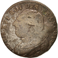 Monnaie, France, 12 Deniers François, 12 Deniers, 1792, Limoges, B+, Bronze - Altri & Non Classificati