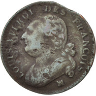 Monnaie, France, 12 Deniers François, 12 Deniers, 1792, Marseille, TB+, Bronze - Altri & Non Classificati