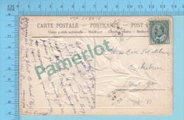 Friendship Flowers  ( Cover Fox Creek  1909 N.B. On A #89 Stamp)  2 Scans - Brieven En Documenten