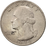 Monnaie, États-Unis, Washington Quarter, Quarter, 1978, U.S. Mint - 1932-1998: Washington