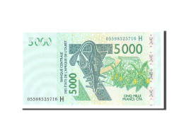 Billet, West African States, 5000 Francs, 2003, Undated, KM:117Aa, NEUF - West African States