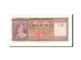 Billet, Italie, 500 Lire, 1961, 1961-03-23, KM:80a, TB - Autres & Non Classés