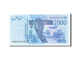 Billet, West African States, 2000 Francs, 2003, 2003, KM:116Aa, NEUF - West African States