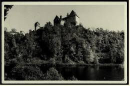 Burgk An Der Saale  -  Blick Auf Die Burg Mit Hungerturm  -  Ansichtskarte Ca. 1958    (5522) - Gera
