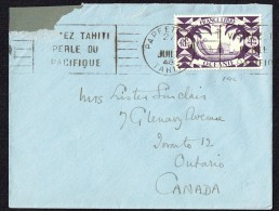 1948  Lettre Pour Le Canada  Yv 165 Série De Londres - Brieven En Documenten