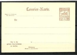 Deutschland Privatpost Ca 1880/90 Stadtpost BARMEN - ELBERFELD Ganzsache Unbenutzt - Private & Local Mails