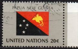 PIA - ONU  N.Y - 1984 : Bandiera Di PAPUA - NUOVA GUINEA- (YV 421) - Gebruikt