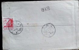 CHINA CHINE CINA  1966 JIANGXI SHANGRAO TO SHANGHAI COVER - Briefe U. Dokumente