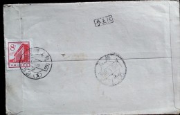 CHINA CHINE CINA  1966 JIANGXI SHANGRAO TO SHANGHAI COVER - Covers & Documents