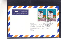 Liechtenstein - Carte Postale De 1978 - Oblitération Ruggell - Batiments - Cartas & Documentos