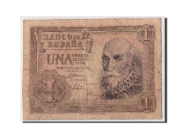 Billet, Espagne, 1 Peseta, 1953, 1953-07-22, KM:144a, B - 1-2 Pesetas