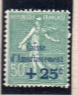 FRANCE : TP N° 247 * - 1927-31 Cassa Di Ammortamento