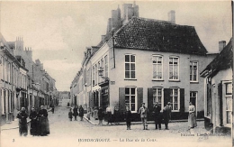 NORD  59  HONDSCHOOTE    LA RUE DE LA COUR - Hondshoote