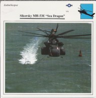 Helikopter.- Helicopter - Sikorsky MH-53E - Sea Dragon - VS. Verenigde Staten. USA. 2 Scans - Helicopters