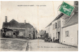 " SAINT JEAN D'ASSE- Vue Partielle" RARE ! - Conlie