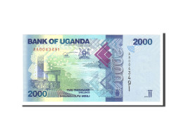 Billet, Uganda, 2000 Shillings, 2010, Undated, KM:50, NEUF - Uganda