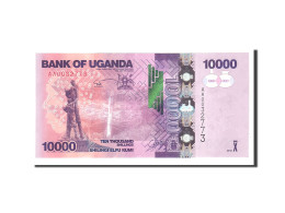 Billet, Uganda, 10,000 Shillings, 2010, Undated, KM:52a, NEUF - Ouganda