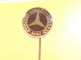 Mercedes BENZ -  Service (Serbia) Yugoslavia, Old, Vintage Pin-badge - Mercedes