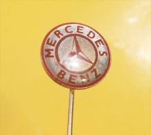 Mercedes BENZ -  Service (Serbia) Yugoslavia, Old, Vintage Pin-badge - Mercedes