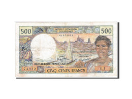 Billet, Nouvelle-Calédonie, 500 Francs, 1969, Undated (1969-1992), KM:60d, TTB - Nouvelle-Calédonie 1873-1985