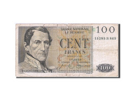 Billet, Belgique, 100 Francs, 1952-1959, 1959-07-07, KM:129c, B+ - 100 Francos