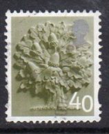GB England 2003-15 40p Regional Country, With Border, Used (SG9) - England